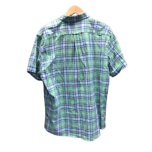 Izod Saltwater Relaxed Classic Size Extra large (XL) Green Short Sleeve - Picture 2 of 4